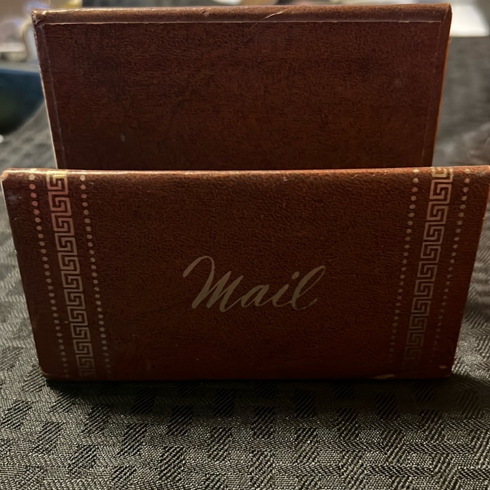 Vintage mail holder